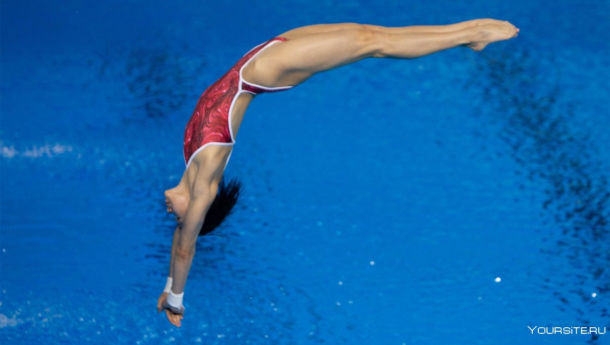 Вера Ильина прыжки в воду