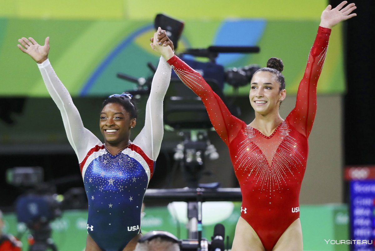 Американские гимнастки в Рио