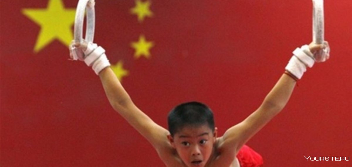 Китайские дети гимнасты