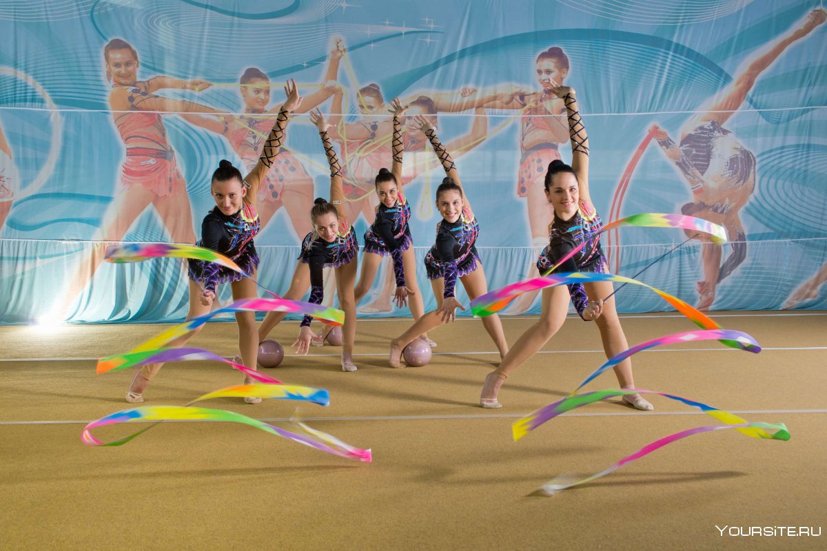 Художественная гимнастика дети групповые