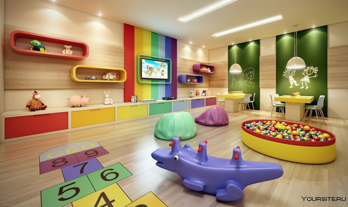 Детские игровые комнаты
