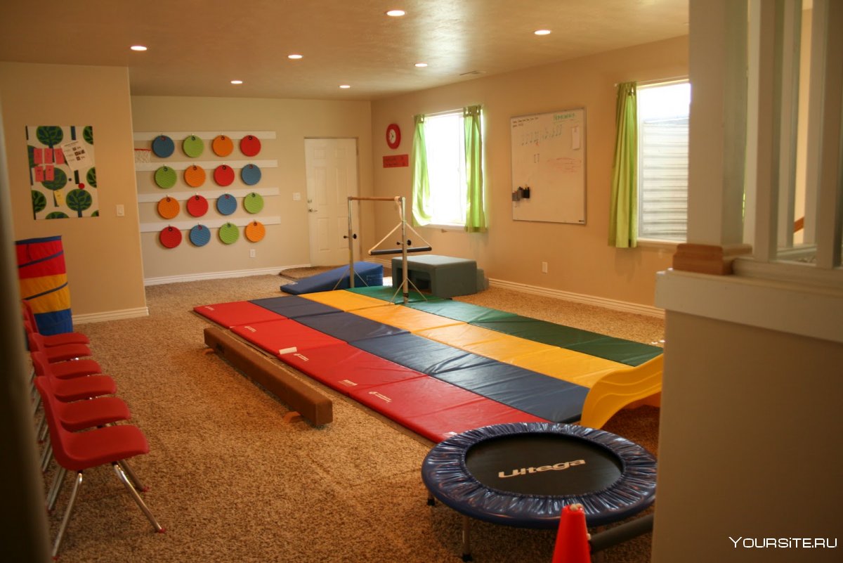 Спортивная комната в детском саду