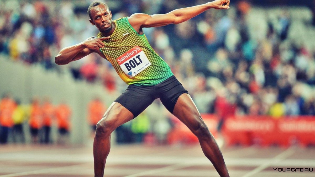Спортсмен Усэйн болт