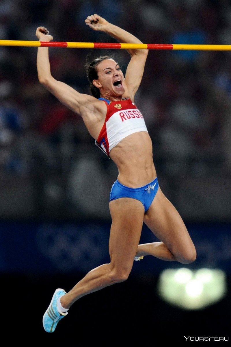 Елена Исинбаева Пекин 2008