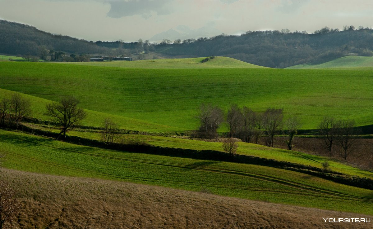 Green Hills зеленые холмы Ирландии
