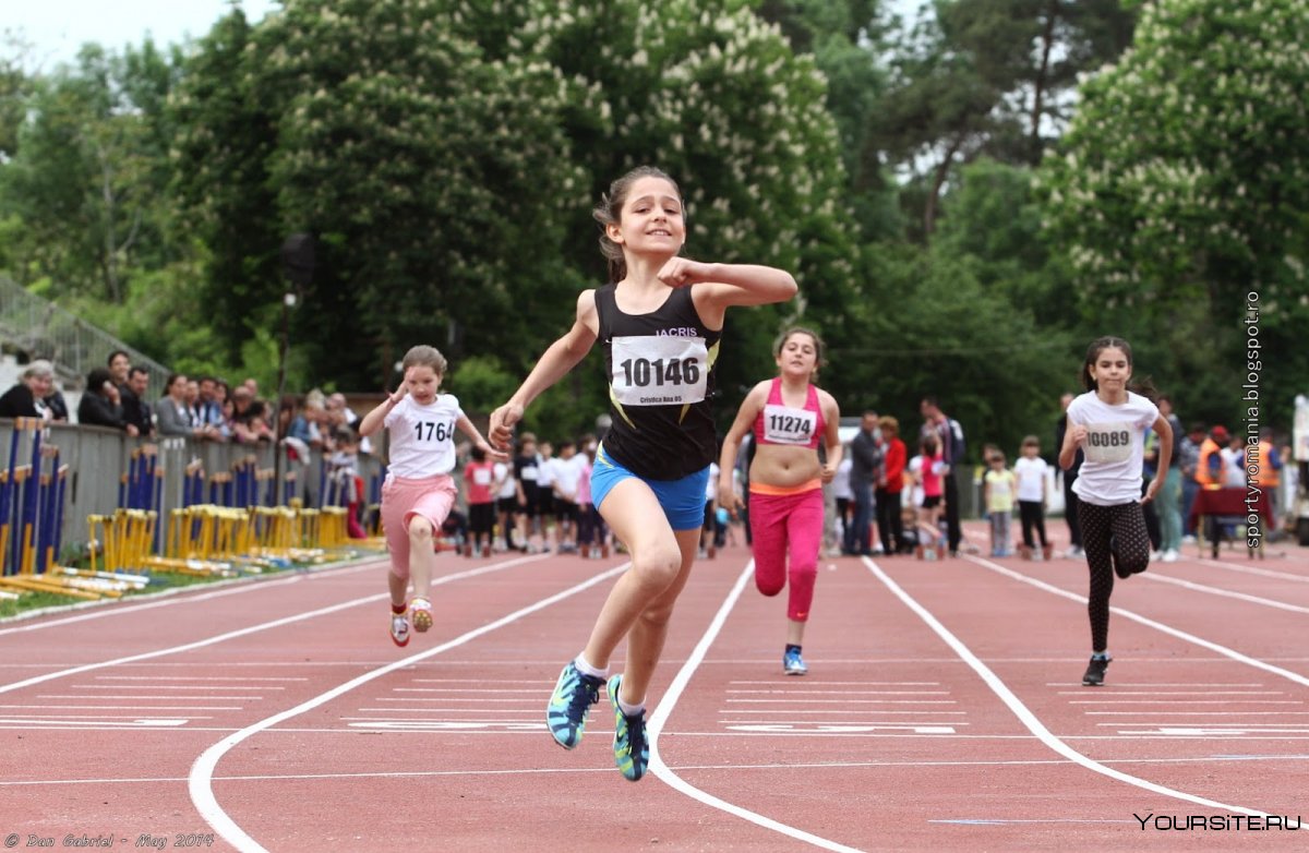 Легкая атлетика бег дети