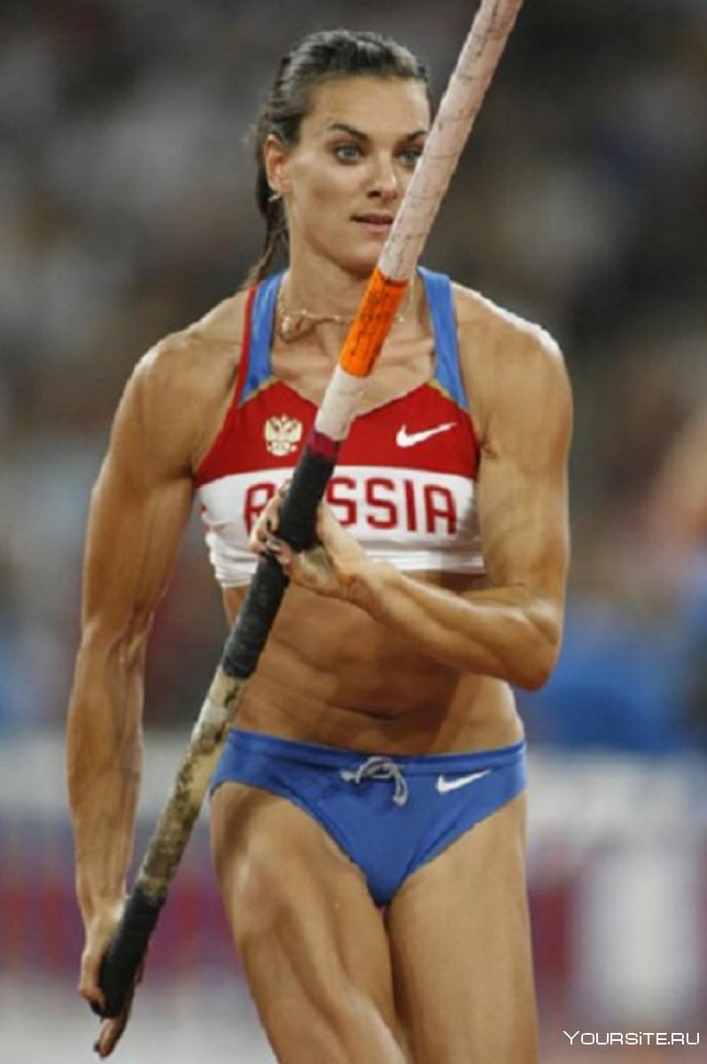 Елена Исинбаева Олимпийская чемпионка