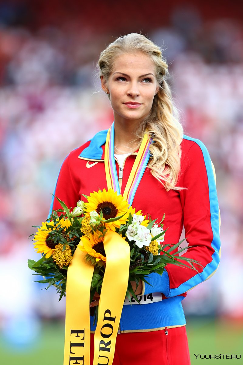 Легкоатлетка Дарья Клишина