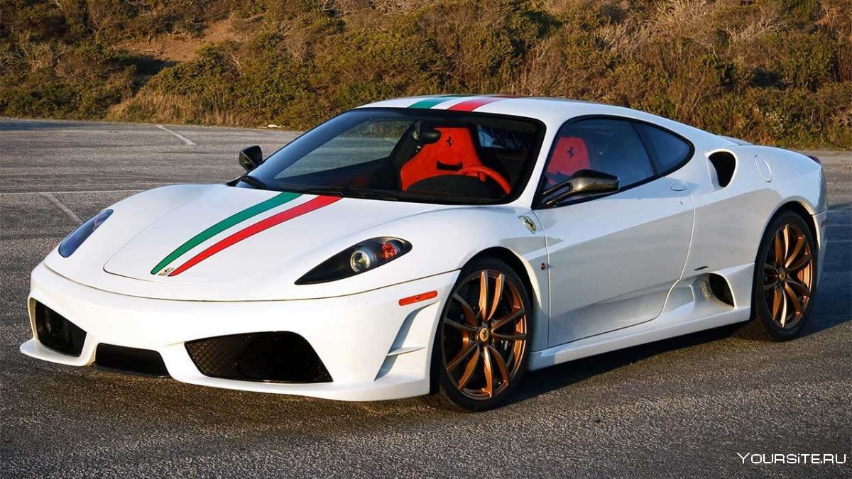 Ferrari f430 белая