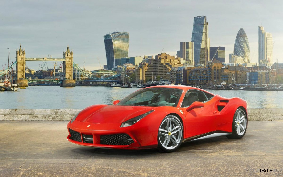 Машина Ferrari 488 GTB