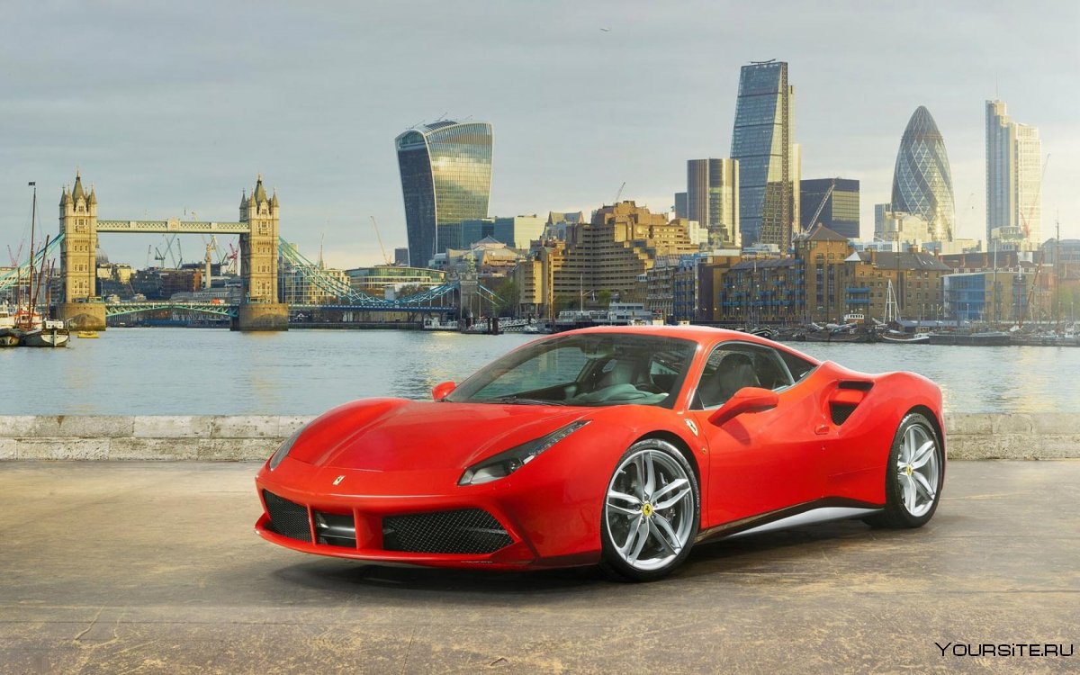 Машина Ferrari 488 GTB