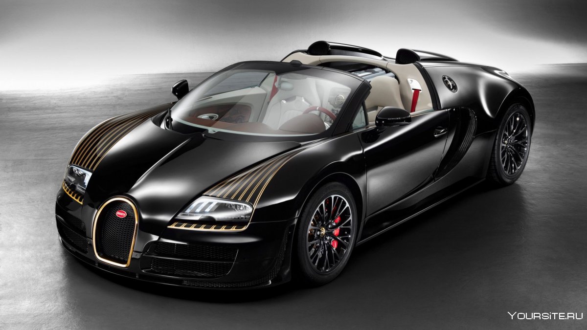 Bugatti Veyron Grand Sport Vitesse Black
