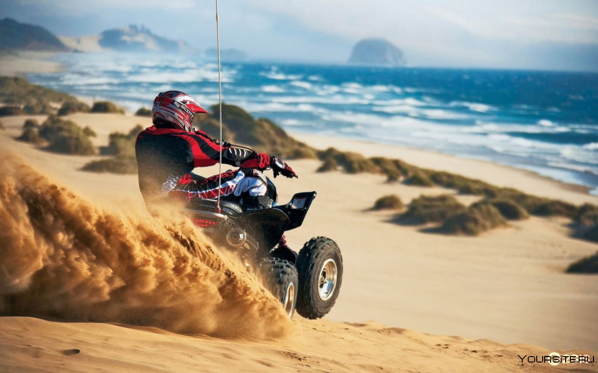 Квадроцикл по пескам