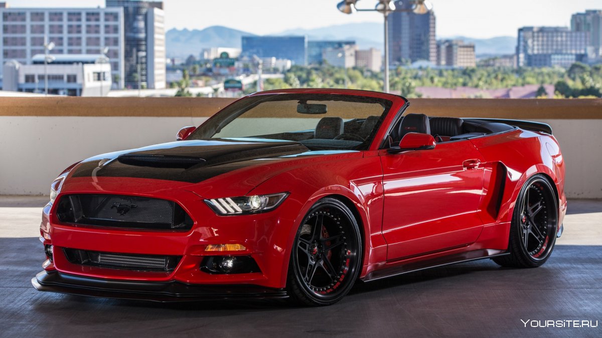 Ford Mustang gt 2015 Red