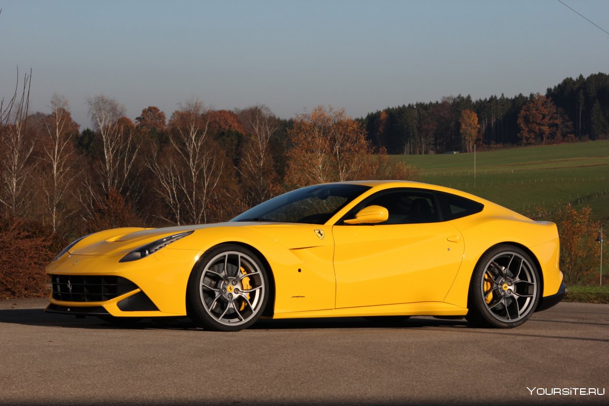 Ferrari f12 Berlinetta Yellow