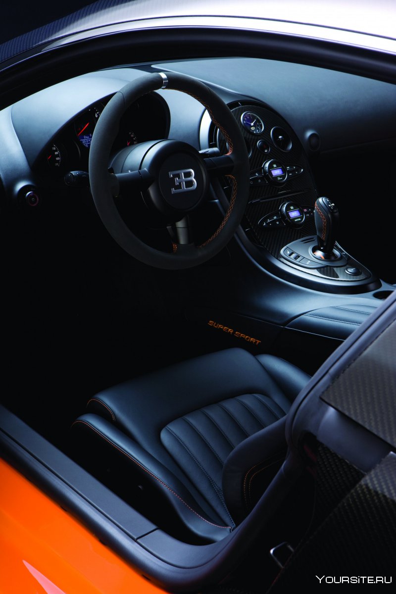 Bugatti Veyron 16.4 super Sport салон