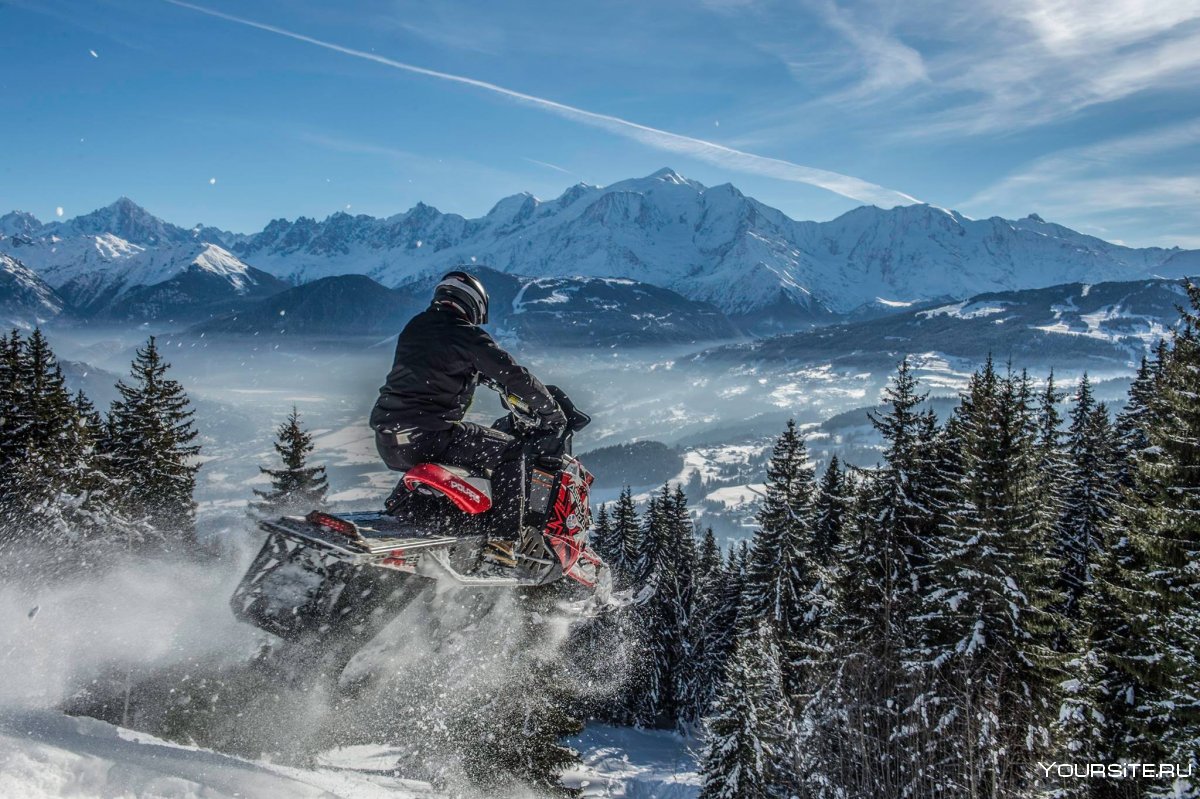Polaris 800 горы