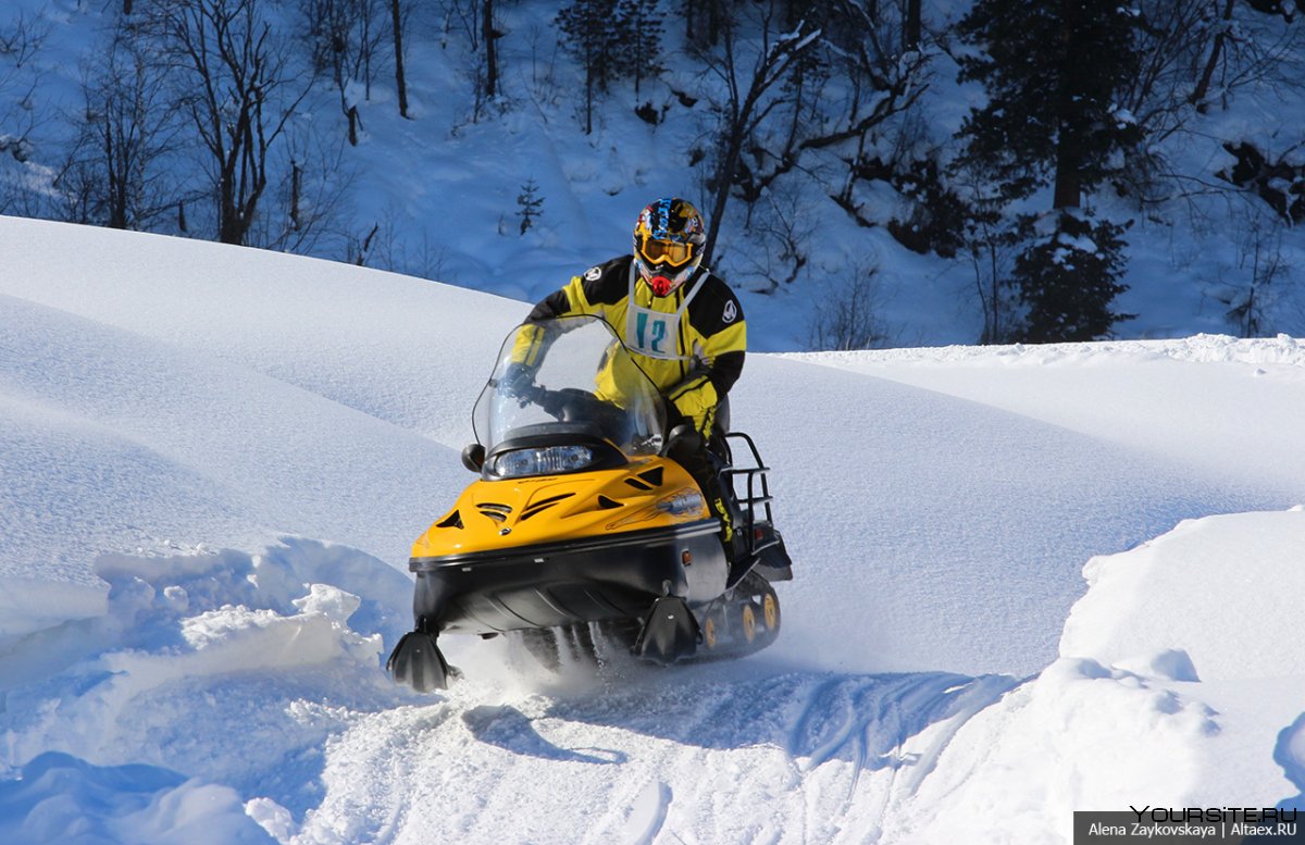 BRP 600 гоночный снегоход