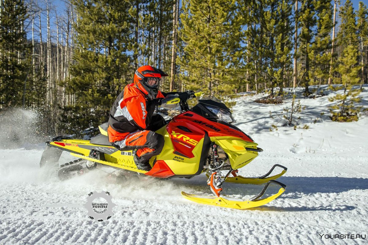 Ski-Doo снегоход спортивный горный