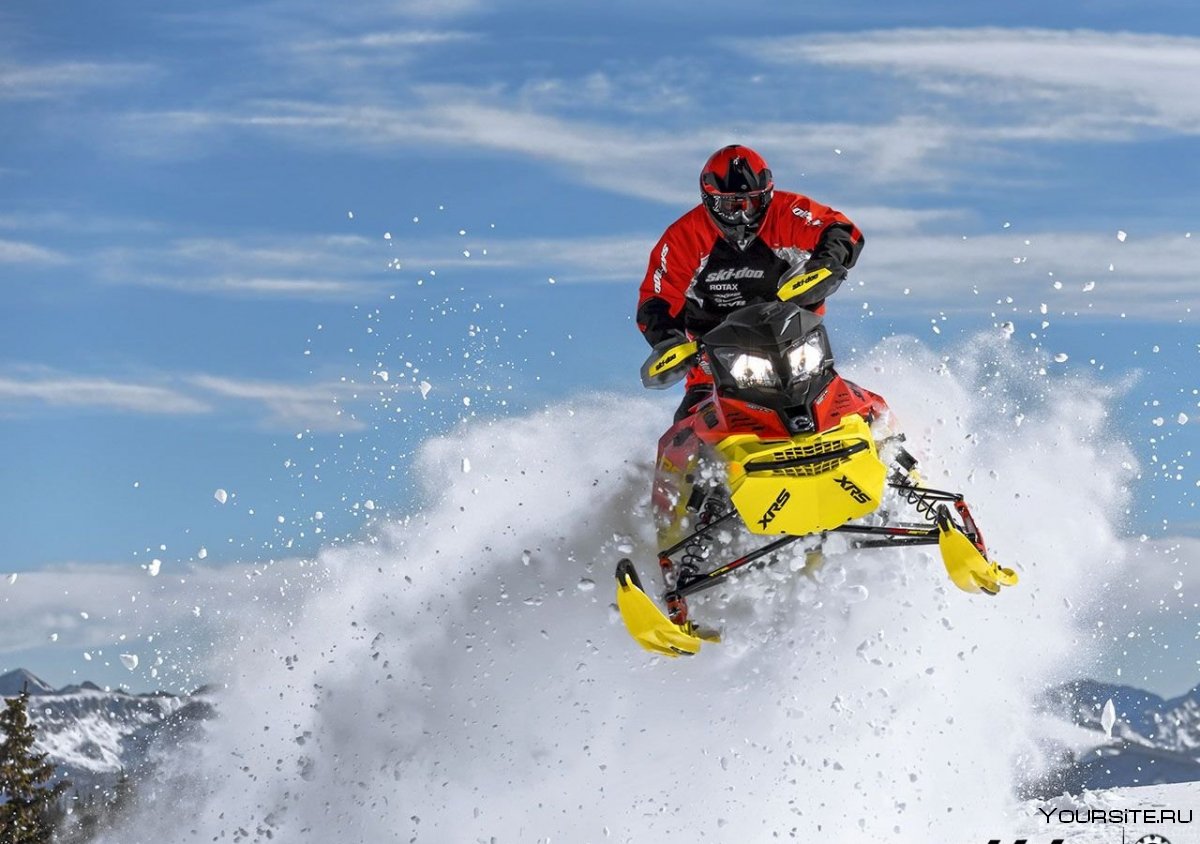 Ski-Doo 800 снегоход спортивный
