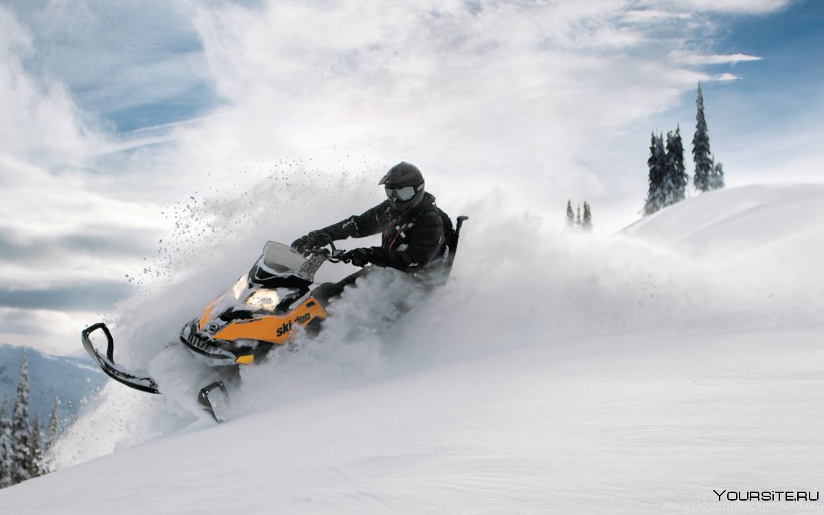 Команда Ski-Doo. Снежный экстрим