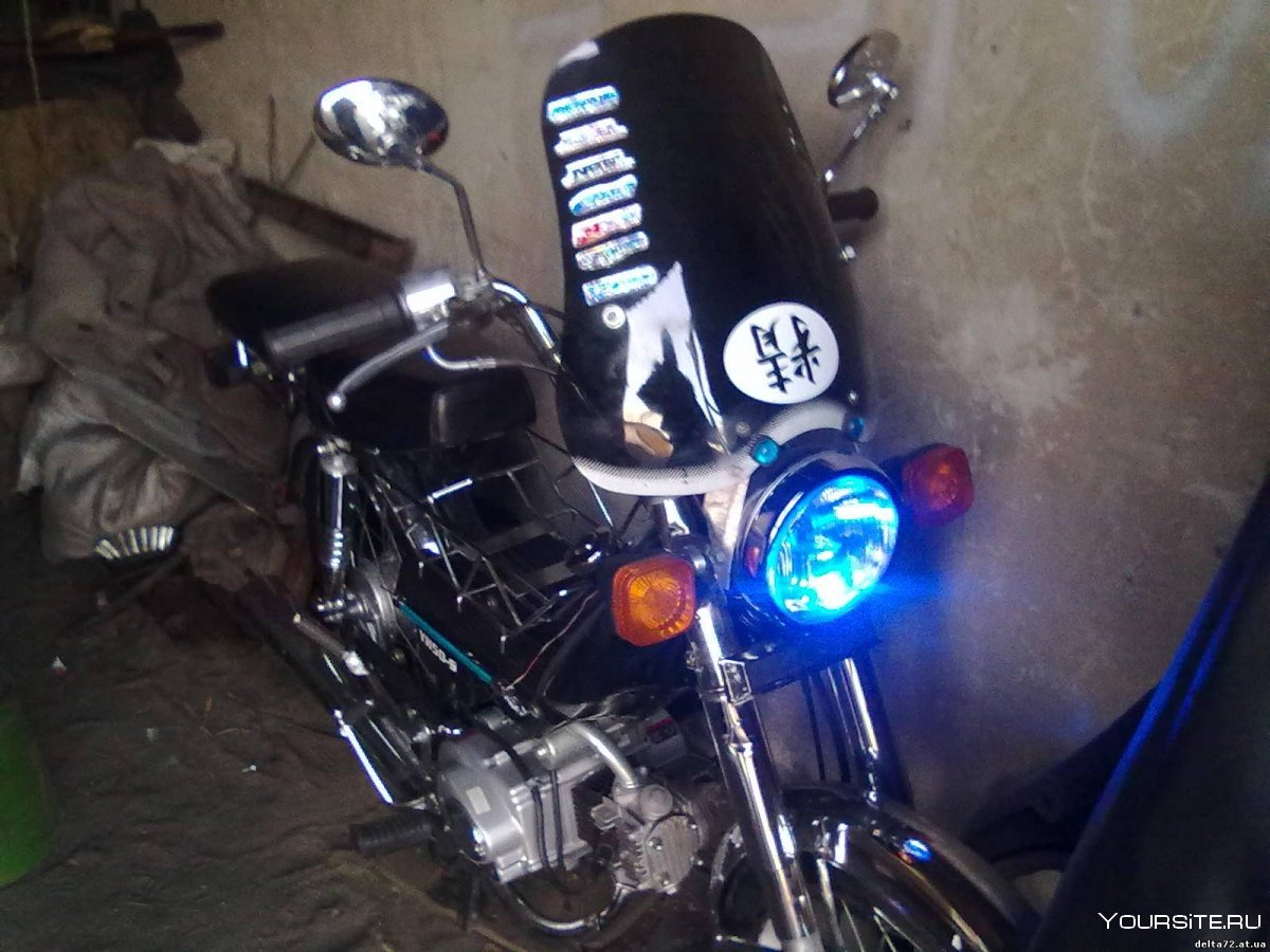 Доработки мопеда Дельта