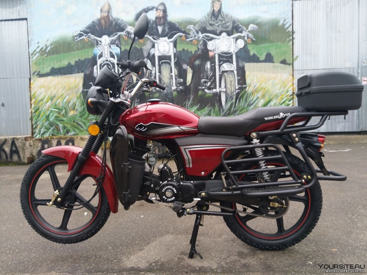 Мопед Альфа Ягуар Люкс 11