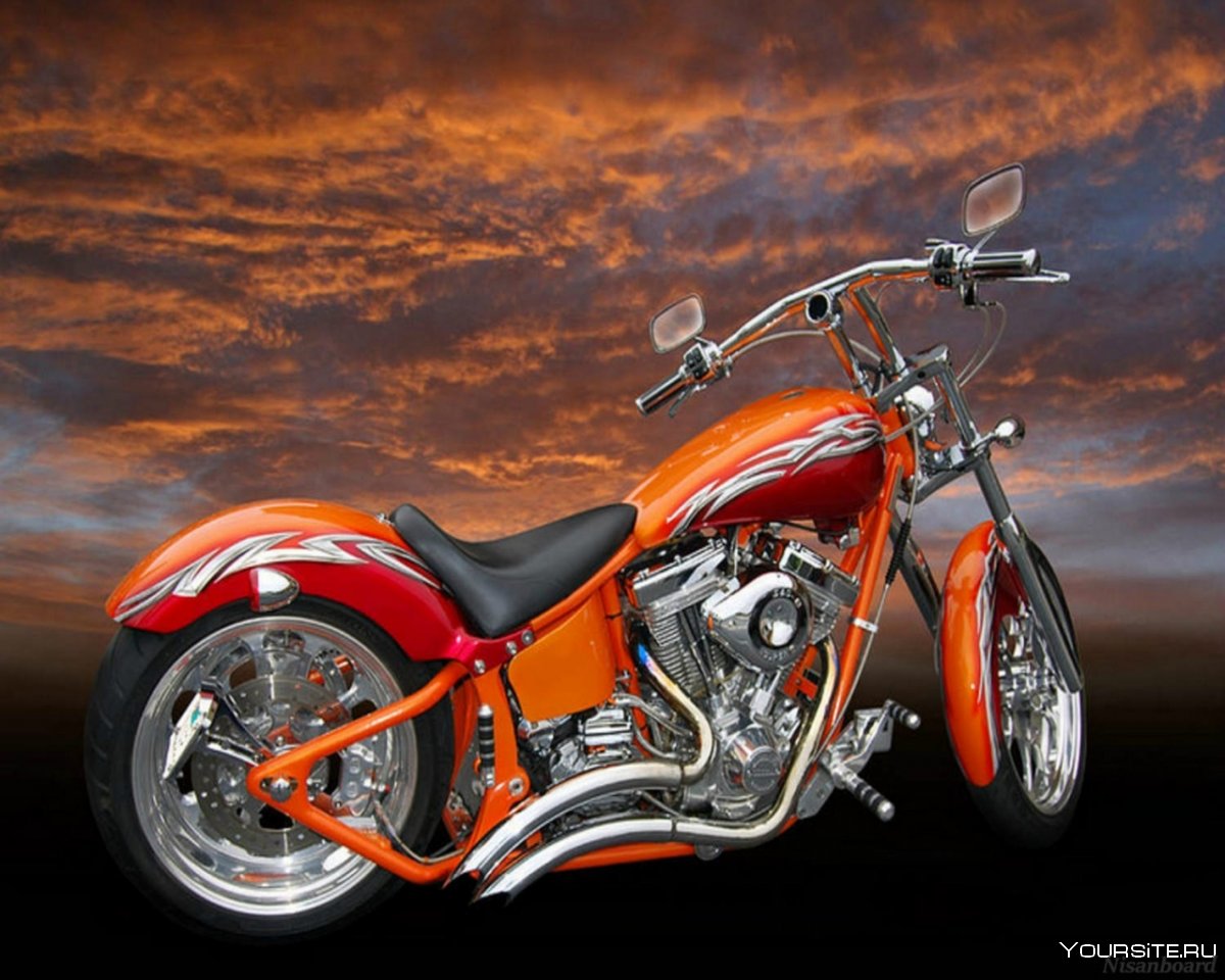 Мотоцикл Harley Davidson Red