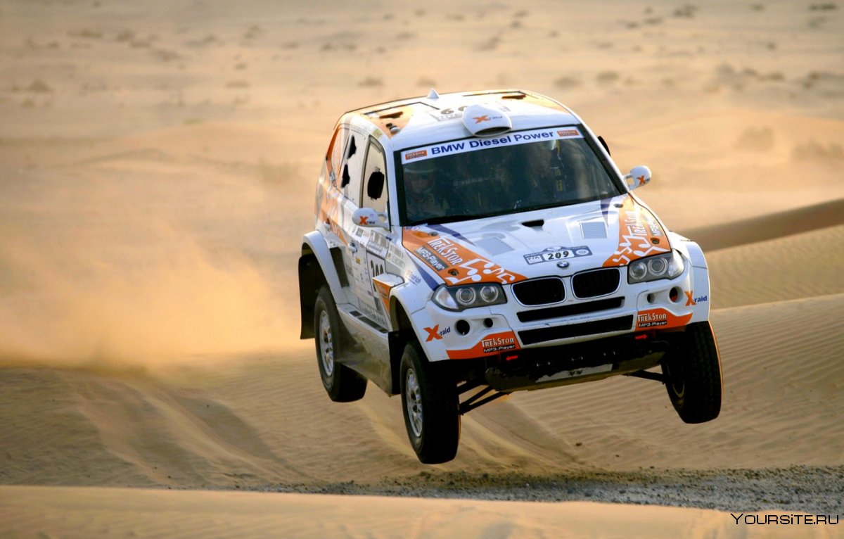 BMW x3 Rally Paris Dakar