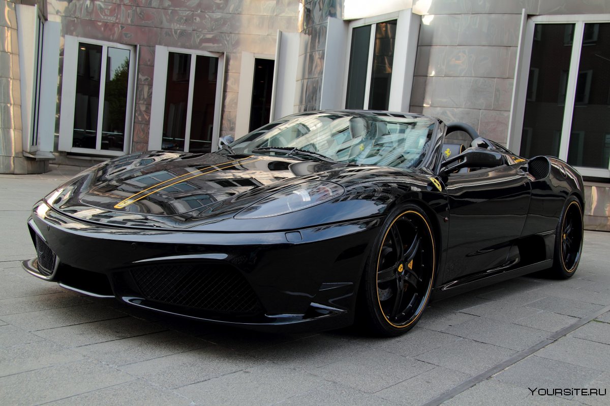 Ferrari f430 Spider чёрный