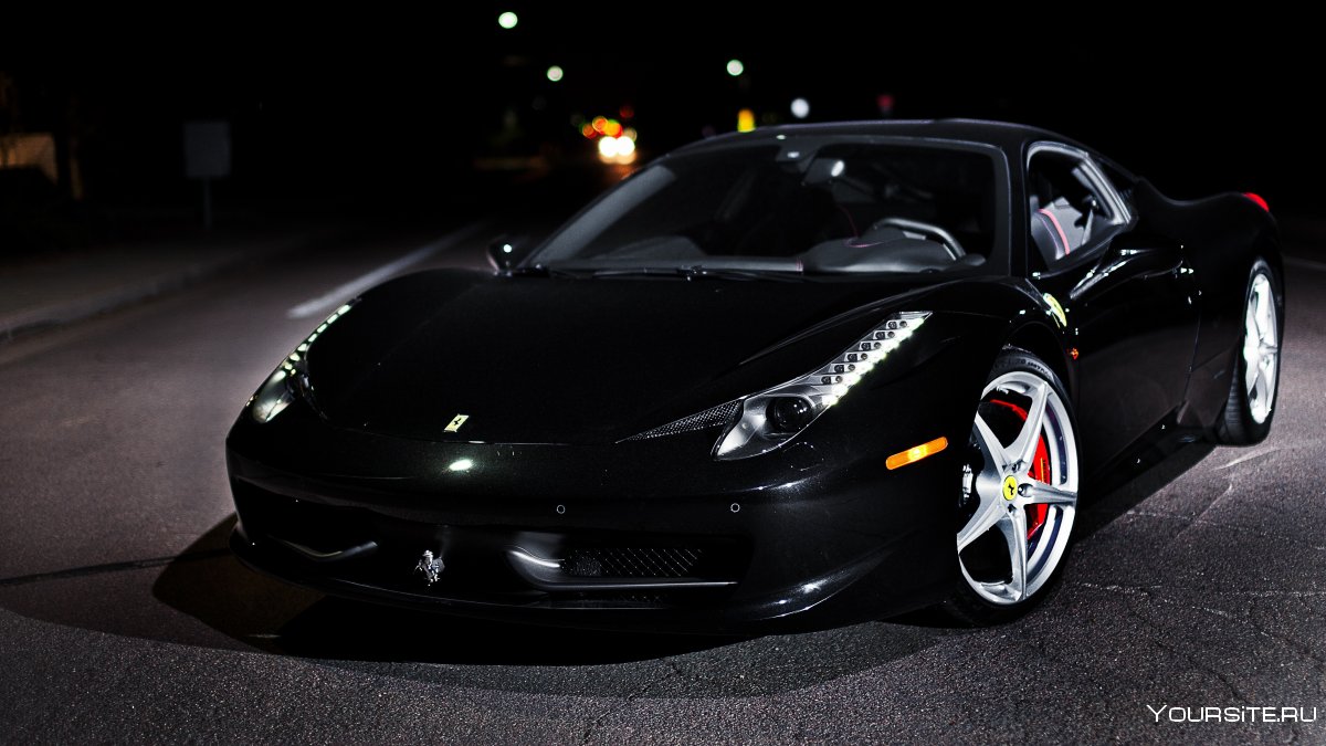 Ferrari 458 Italia Black