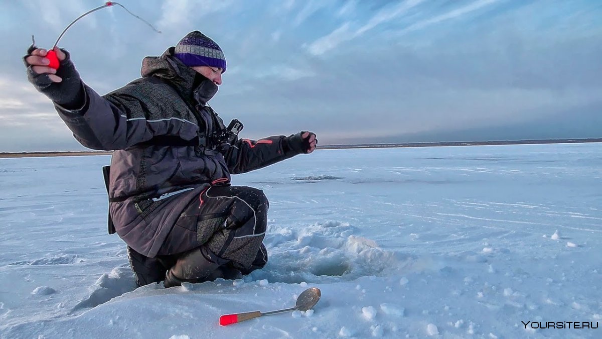 Рыбалка первый лёд 2020
