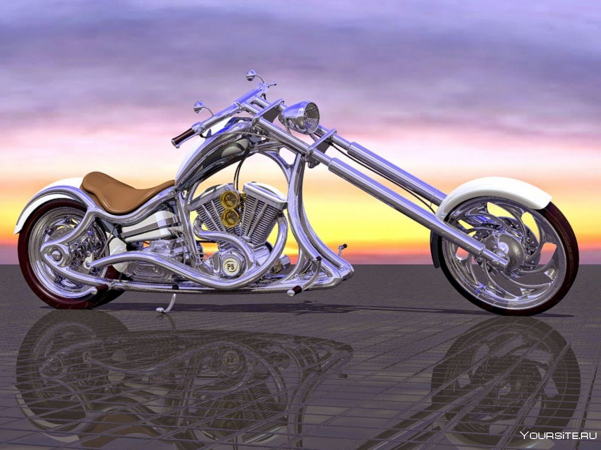 Чоппер мотоцикл 2005