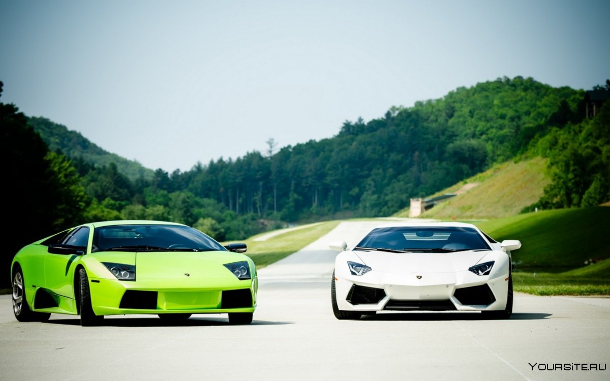Lamborghini Aventador и Murcielago