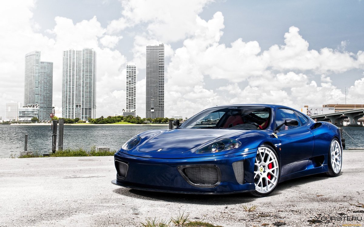 Ferrari 360 синий