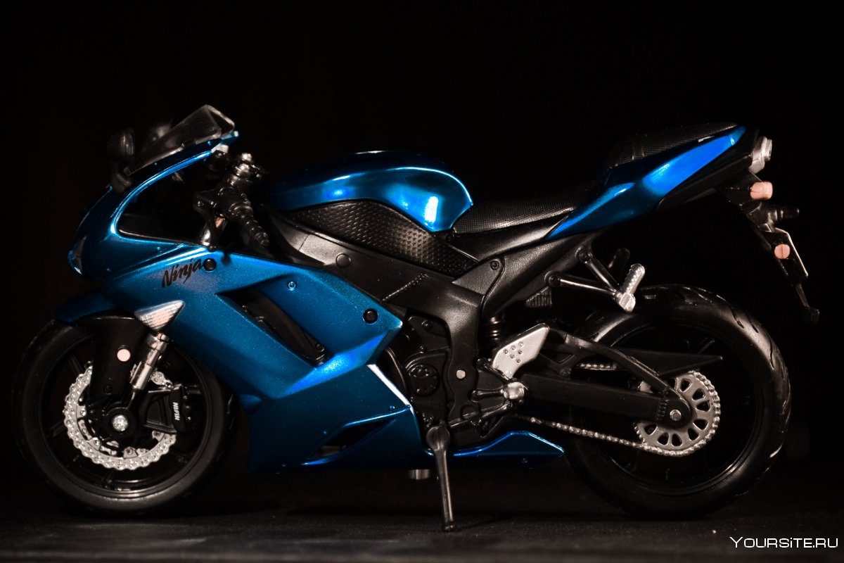 Мотоцикл Kawasaki Ninja Blue