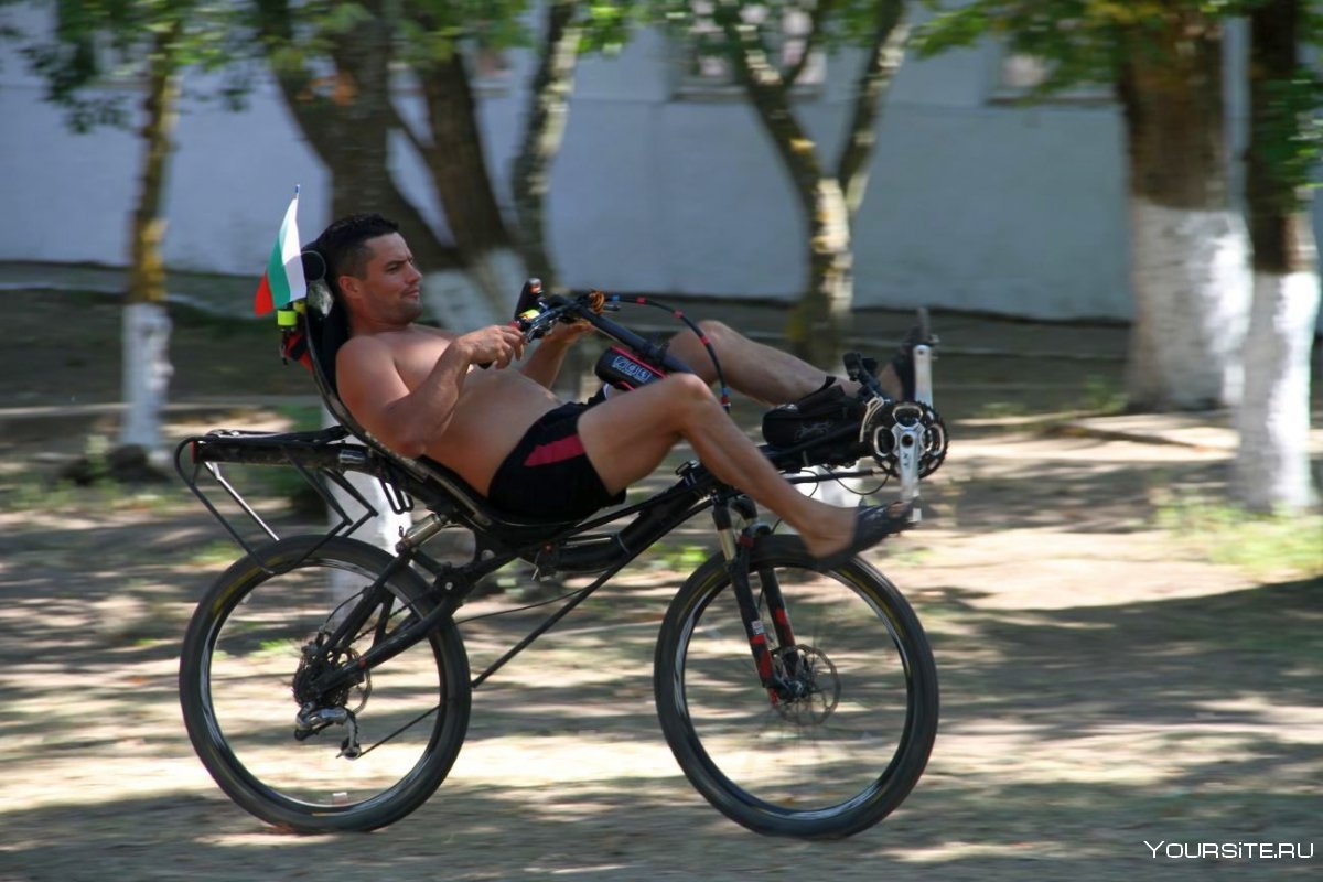 Лежачий велосипед лигерад