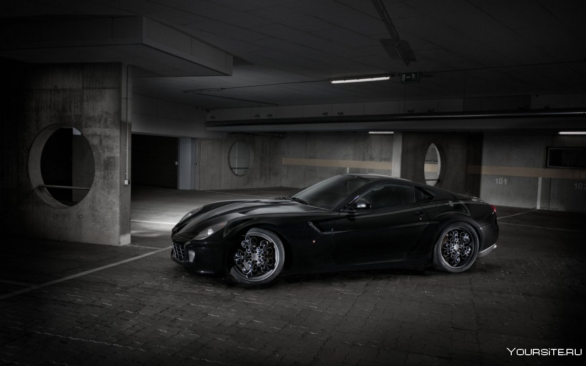 Lamborghini Gallardo черная