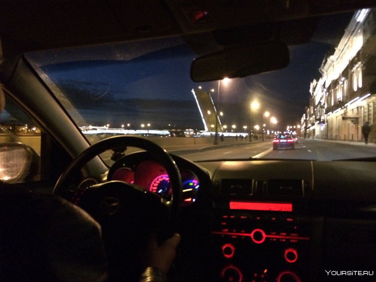 Безопасное вождение автомобиля ночью