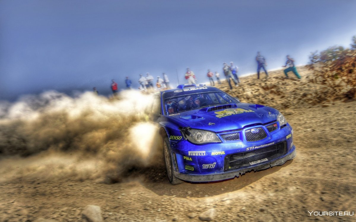 Subaru Impreza Rally car