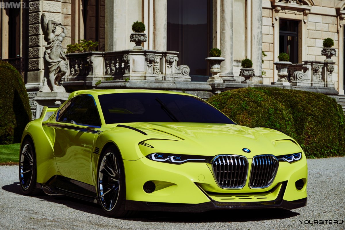BMW 3.0 CSL hommage Concept чёрная