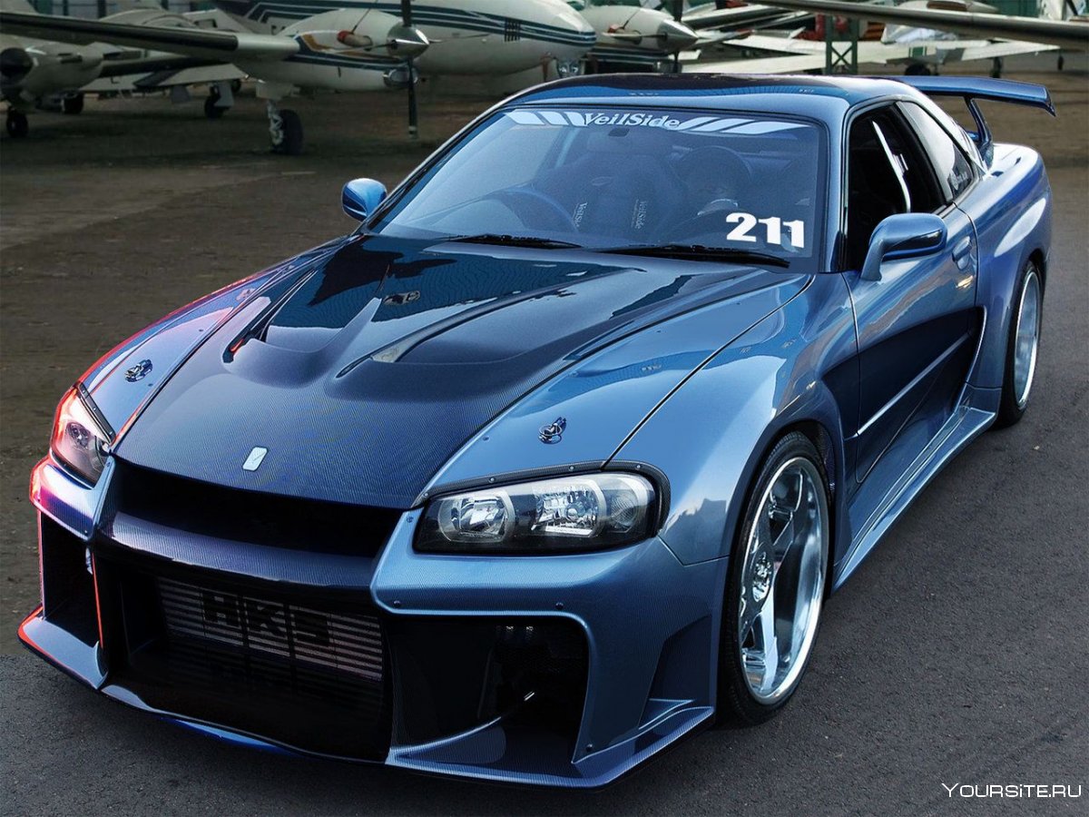 Nissan Skyline gt-r Veilside r34