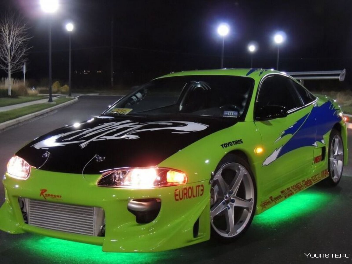Mitsubishi Eclipse Форсаж