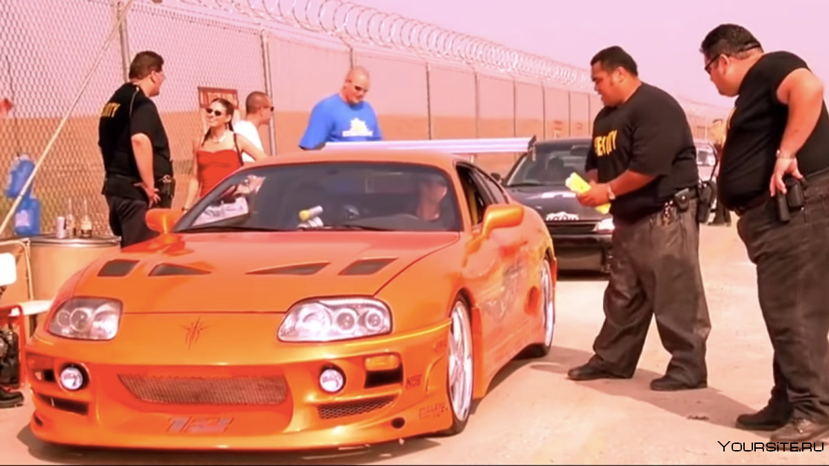 Toyota Supra Форсаж салон
