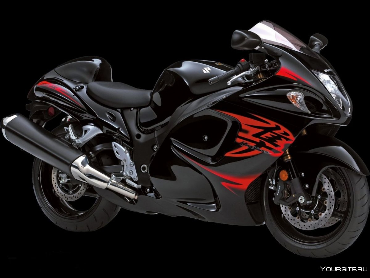 Suzuki Hayabusa красная