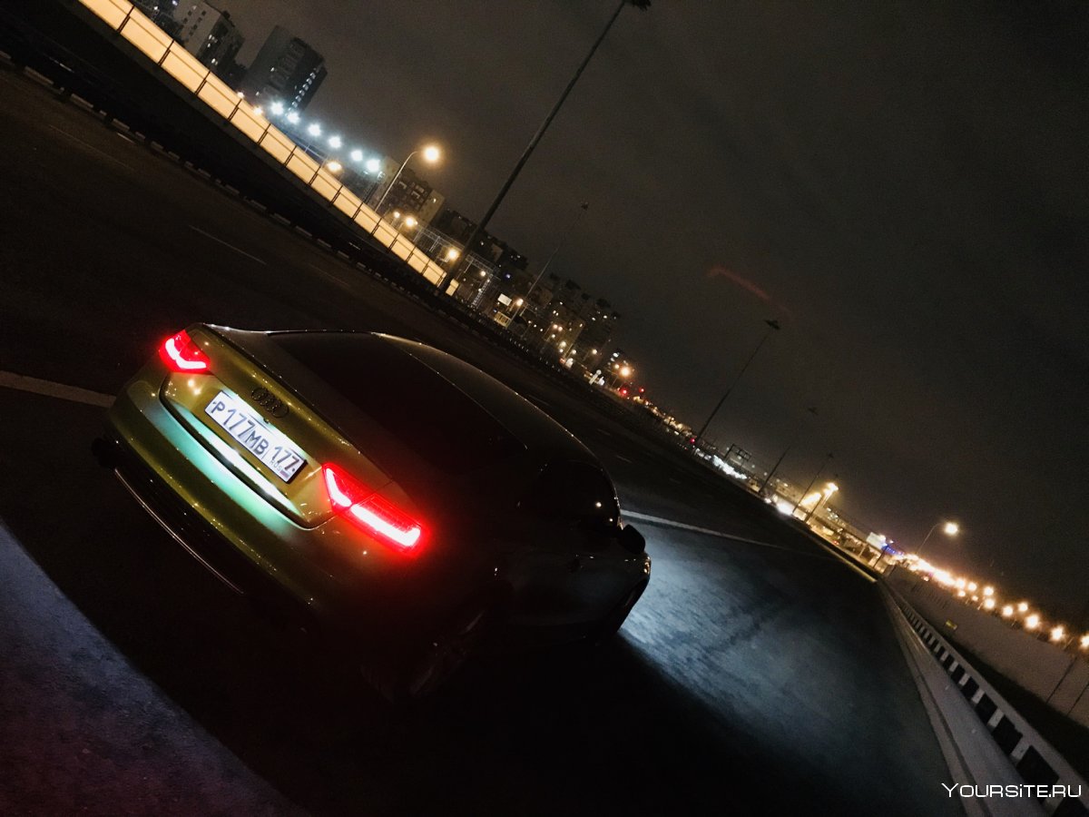 Audi a5 Night Drive