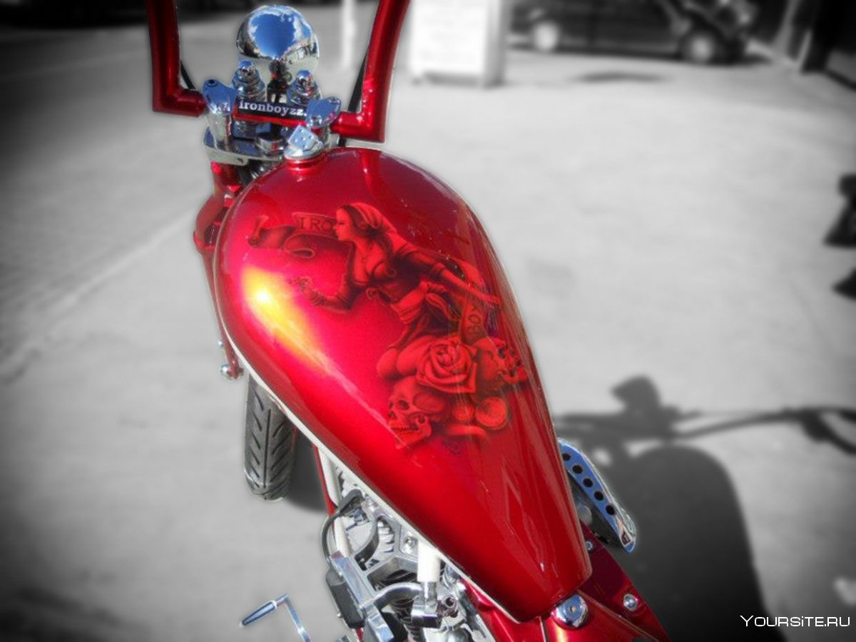 Airbrush Harley Davidson