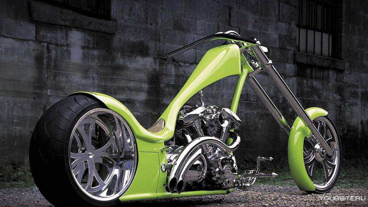 Кастом чоппер Yamaha