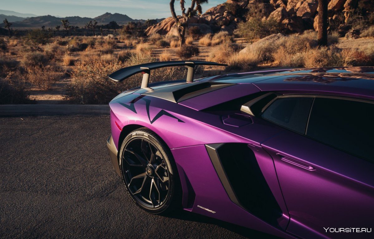 Lamborghini Gallardo Purple
