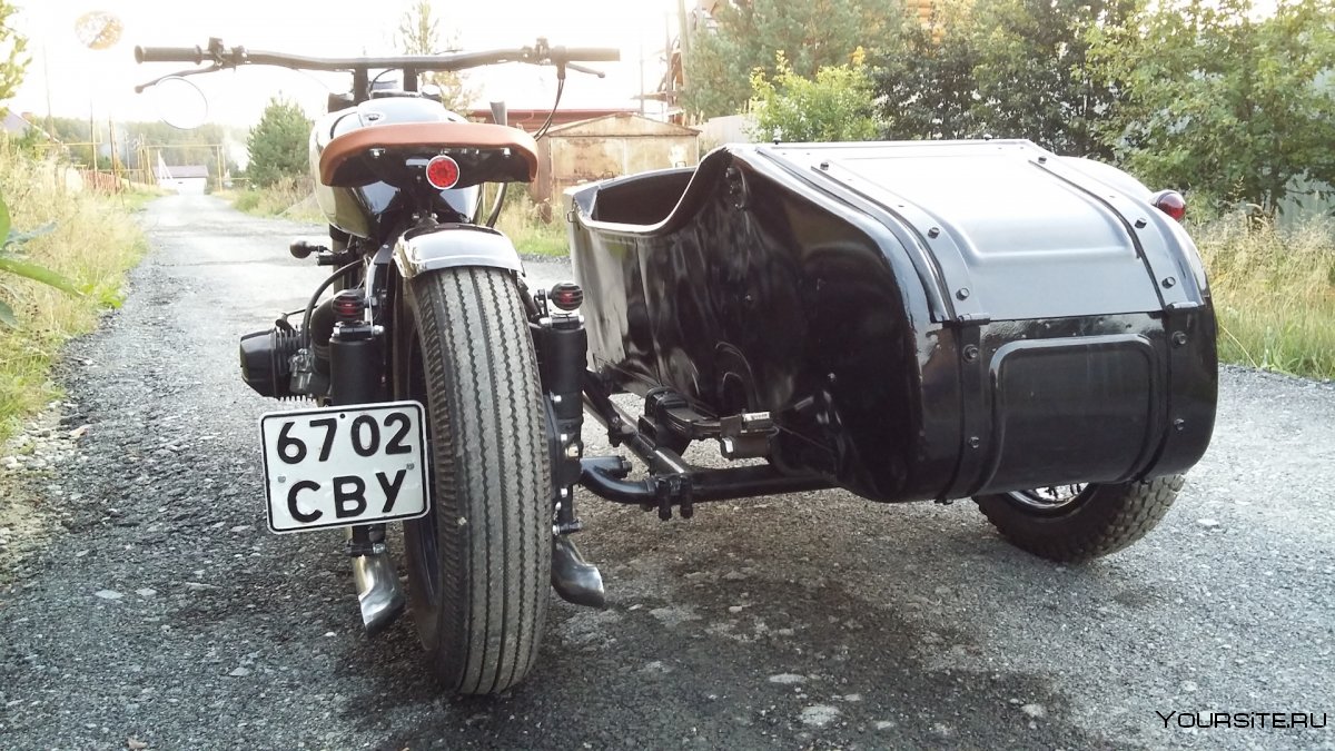 Мотоцикл Урал боббер с коляской